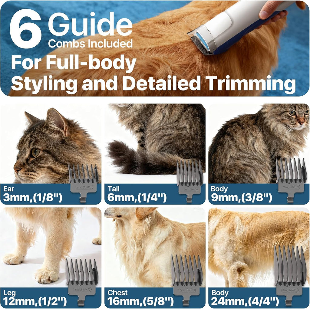 Dog Grooming Vacuum Shedding Kit